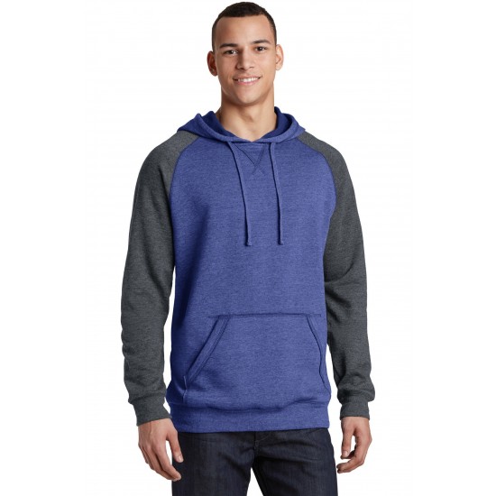 District Young Mens Lightweight Fleece Raglan Hoodie. DT196 District Young Mens Lightweight Fleece Raglan Hoodie. DT196