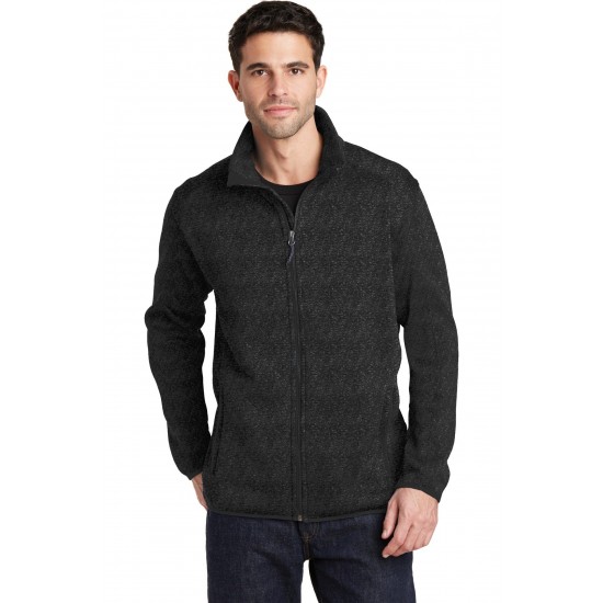 Port Authority Sweater Fleece Jacket. F232 Port Authority Sweater Fleece Jacket. F232
