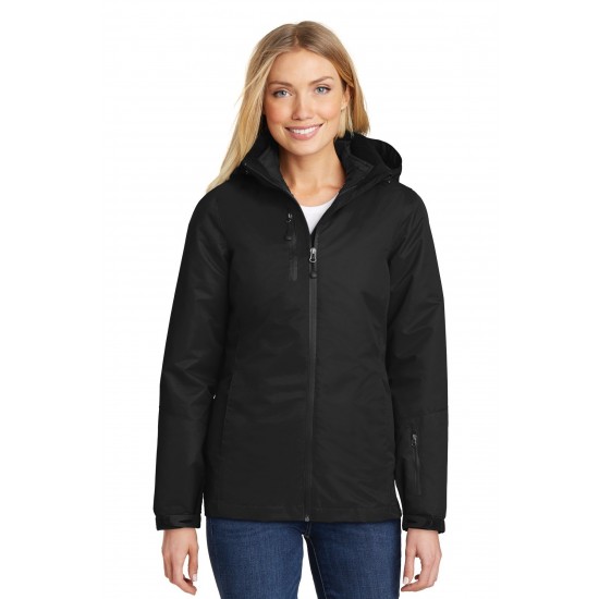 Port Authority Ladies Vortex Waterproof 3-in-1 Jacket. L332 Port Authority Ladies Vortex Waterproof 3-in-1 Jacket. L332