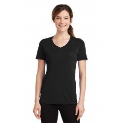 Port & Company  Ladies Performance Blend V-Neck Tee. LPC381V Port & Company  Ladies Performance Blend V-Neck Tee. LPC381V