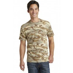 Port & Company  Core Cotton Camo Tee. PC54C