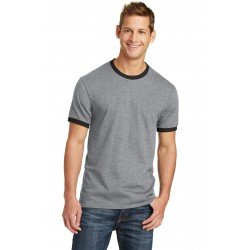 Port & Company  Core Cotton Ringer Tee. PC54R