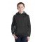 Sport-Tek YST239 - Youth Sport-Wick CamoHex Fleece Colorblock Hooded Pullover