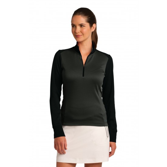 Nike Ladies Dri-FIT 1/2-Zip Cover-Up. 578674 Nike Ladies Dri-FIT 1/2-Zip Cover-Up. 578674