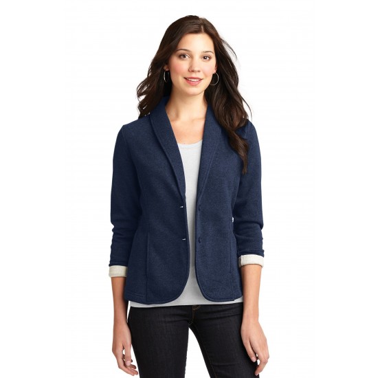 Port Authority Ladies Fleece Blazer. L298 Port Authority Ladies Fleece Blazer. L298