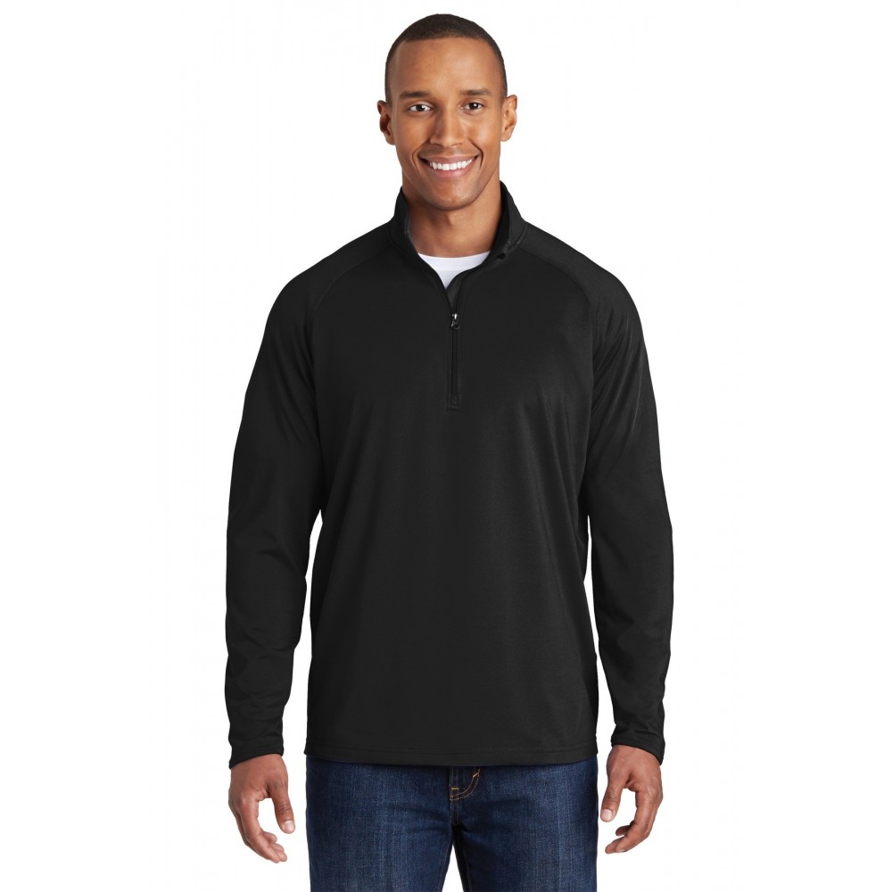 Shop Sport-Tek TST850 - Tall Sport-Wick Stretch 1/2-Zip Pullover