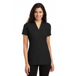 Port Authority  Ladies Silk Touch & Y-Neck Polo. L5001 Port Authority  Ladies Silk Touch & Y-Neck Polo. L5001