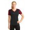 Sport-Tek LST371 - Ladies CamoHex Colorblock V-Neck Tee