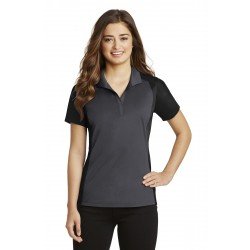 Sport-Tek LST652 - Ladies Colorblock Micropique Sport-Wick Polo