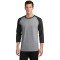 Port & Company  Core Blend 3/4-Sleeve Raglan Tee. PC55RS