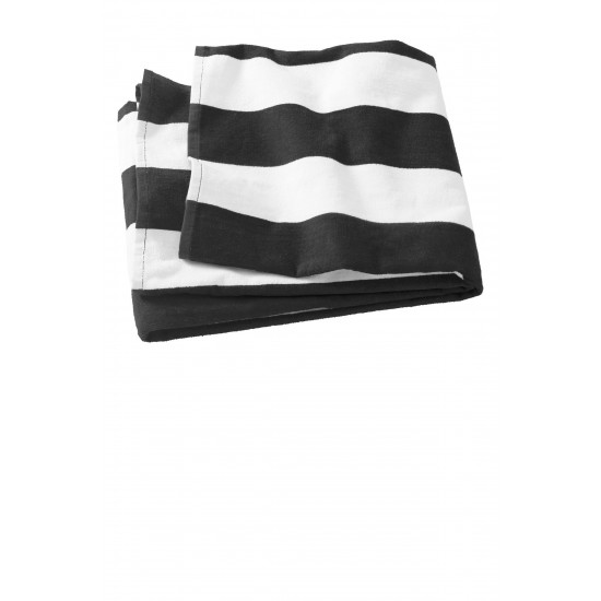 Port Authority Cabana Stripe Beach Towel. PT43 Port Authority Cabana Stripe Beach Towel. PT43