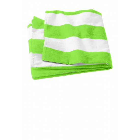 Port Authority Cabana Stripe Beach Towel. PT43 Port Authority Cabana Stripe Beach Towel. PT43