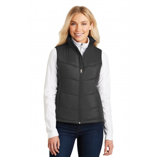 Port Authority Ladies Puffy Vest. L709 Port Authority Ladies Puffy Vest. L709