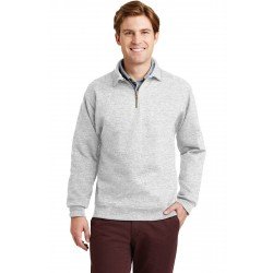 JERZEES  SUPER SWEATS  NuBlend  - 1/4-Zip Sweatshirt with Cadet Collar. 4528M JERZEES  SUPER SWEATS  NuBlend  - 1/4-Zip Sweatshirt with Cadet Collar. 4528M