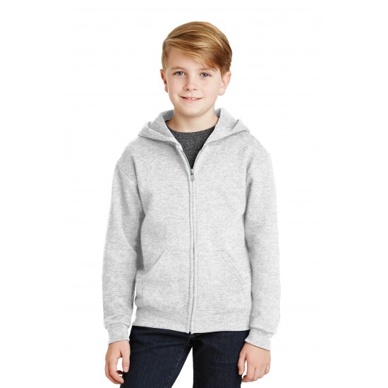 JERZEES - Youth NuBlend Full-Zip Hooded Sweatshirt. 993B JERZEES - Youth NuBlend Full-Zip Hooded Sweatshirt. 993B