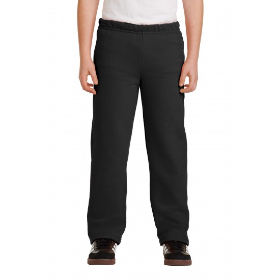 Gildan Youth Heavy Blend & Open Bottom Sweatpant. 18400B Gildan Youth Heavy Blend & Open Bottom Sweatpant. 18400B