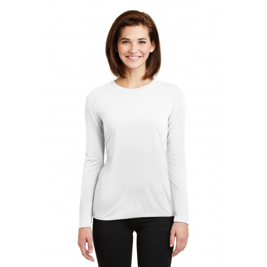 Gildan Discontinued - Ladies Gildan Performance Long Sleeve T-Shirt - 42400L Gildan Discontinued Performance T
