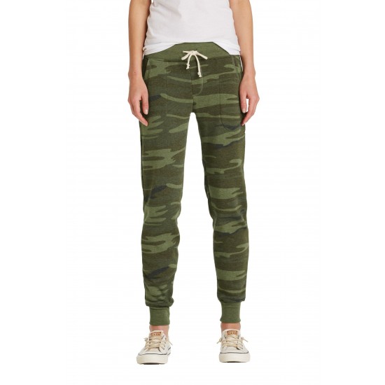Alternative - Women's Jogger Eco & Camo Fleece Pant - AA31082 Camo Fleece Pant