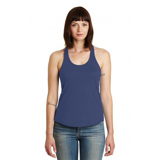 DISCONTINUED Alternative - Women's Shirttail Satin Jersey Workout Tank - AA4031 Workout Tank