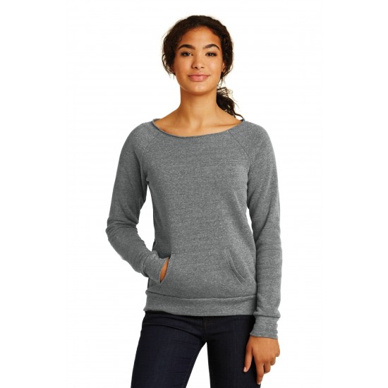 Alternative - Women's Maniac Eco-Fleece Camouflage Sweatshirt - AA9582 Camouflage Fleece Sweatshirt