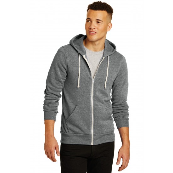 Alternative - Rocky Eco-Fleece Pullover Hoodie Zip Up - AA9590 Fleece zip Up Hoodie