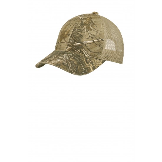 Port Authority Unstructured Camouflage Mesh Back Cap. C929 Port Authority Unstructured Camouflage Mesh Back Cap. C929
