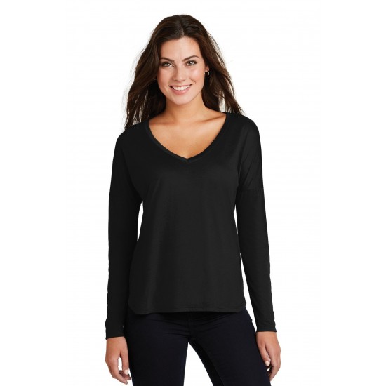 District Women's Drapey Long Sleeve Tee. DM413 District Women's Drapey Long Sleeve Tee. DM413