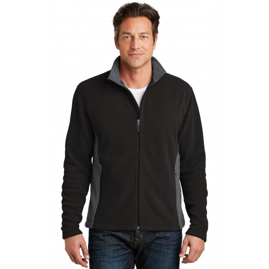 Port Authority Colorblock Value Fleece Jacket. F216 Port Authority Colorblock Value Fleece Jacket. F216