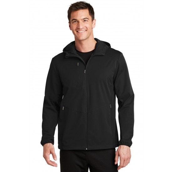 Port Authority Active Hooded Soft Shell Jacket. J719 Port Authority Active Hooded Soft Shell Jacket. J719