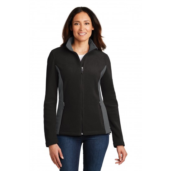 Port Authority Ladies Colorblock Value Fleece Jacket. L216 Port Authority Ladies Colorblock Value Fleece Jacket. L216