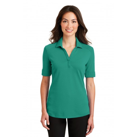 Port Authority Ladies Silk Touch & Interlock Performance Polo. L5200 Port Authority Ladies Silk Touch & Interlock Performance Polo. L5200