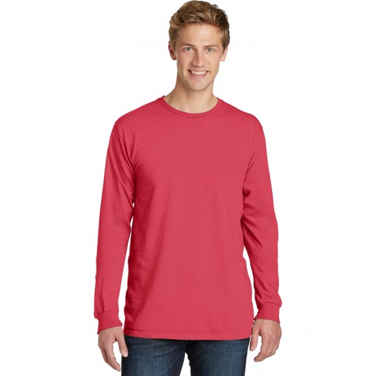 Port & Company Beach Wash & Garment-Dyed Long Sleeve Tee PC099LS Port & Company Beach Wash & Garment-Dyed Long Sleeve Tee PC099LS