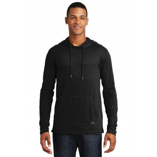 New Era - Tri-Blend Performance Pullover Hoodie Tee - NEA131 Pullover Hoodie Tee
