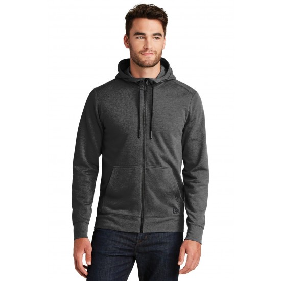 New Era Tri-Blend Fleece Full-Zip HoodieNEA511 New Era Tri-Blend Fleece Full-Zip HoodieNEA511
