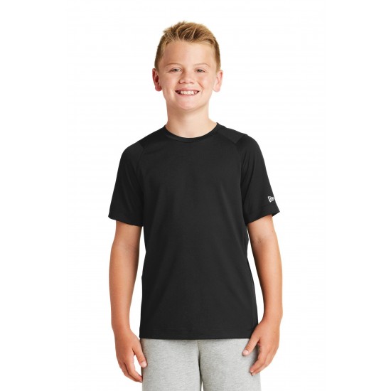 New Era Youth Series Performance Crew Tee. YNEA200 New Era Youth Series Performance Crew Tee. YNEA200