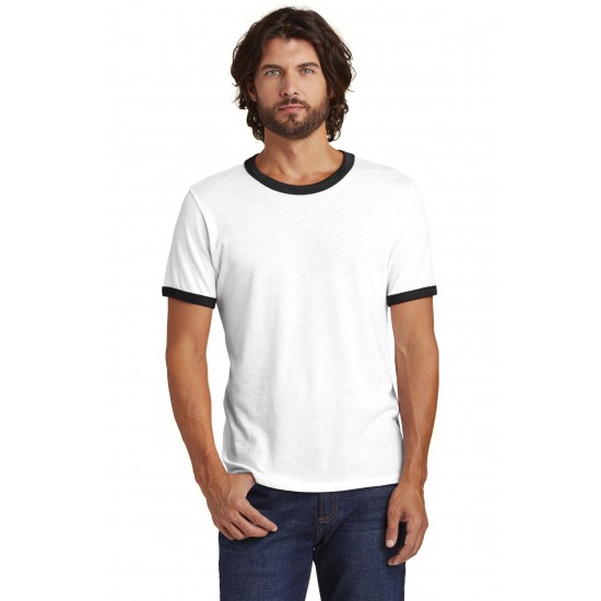Alternative - Men's Vintage 50/50 Ringer Short Sleeve Tee - AA5103 Ringer Short Sleeve Tee