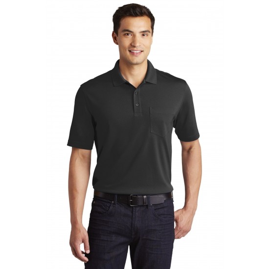 Port Authority Dry Zone UV Micro-Mesh Pocket Polo. K110P Port Authority Dry Zone UV Micro-Mesh Pocket Polo. K110P