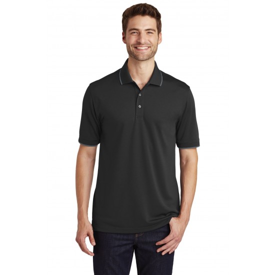 Port Authority Dry Zone UV Micro-Mesh Tipped Polo. K111 Port Authority Dry Zone UV Micro-Mesh Tipped Polo. K111