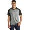 Sport-Tek   PosiCharge   RacerMesh   Raglan Heather Block Polo. ST641
