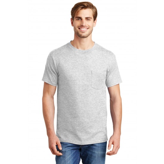 Hanes Beefy-T - 100% Cotton T-Shirt with Pocket. 5190 Hanes Beefy-T - 100% Cotton T-Shirt with Pocket. 5190