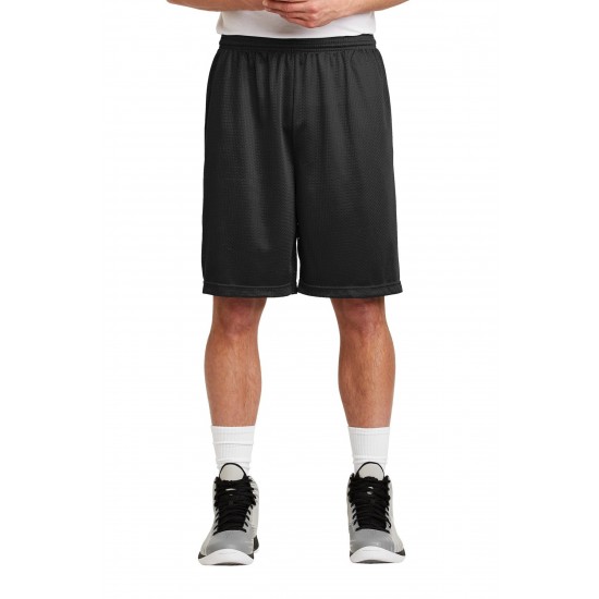 Sport-Tek Long PosiCharge Classic Mesh Short. ST515 Sport-Tek Long PosiCharge Classic Mesh Short. ST515