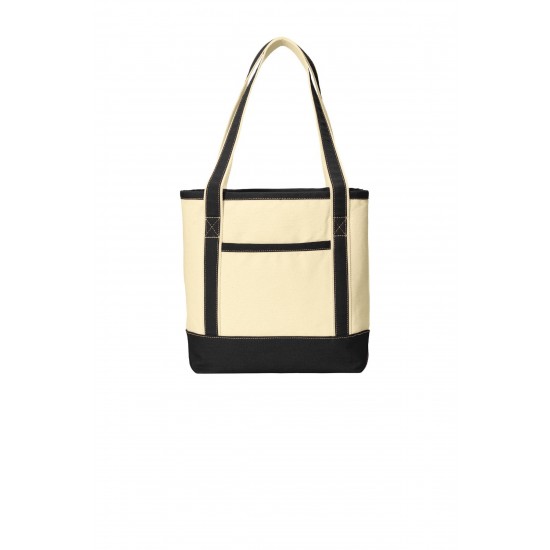 Port Authority Medium Cotton Canvas Boat Tote. BG412 Port Authority Medium Cotton Canvas Boat Tote. BG412