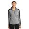 Sport-Tek LST397 - Ladies PosiCharge Electric Heather Colorblock 1/4-Zip Pullover