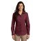 Port Authority - Ladies Carefree Long Sleeve Poplin Shirt - LW100