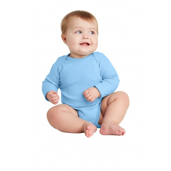Rabbit Skins & Infant Long Sleeve Baby Rib Bodysuit. RS4411 Rabbit Skins & Infant Long Sleeve Baby Rib Bodysuit. RS4411
