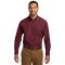 Port Authority  Long Sleeve Carefree Poplin Shirt. W100