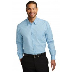 Port Authority  Micro Tattersall Easy Care Shirt. W643