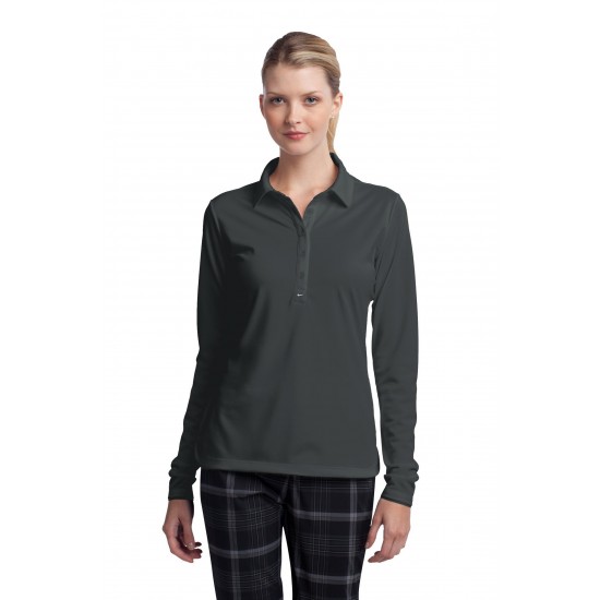 Nike Ladies Long Sleeve Dri-FIT Stretch Tech Polo. 545322 Nike Ladies Long Sleeve Dri-FIT Stretch Tech Polo. 545322