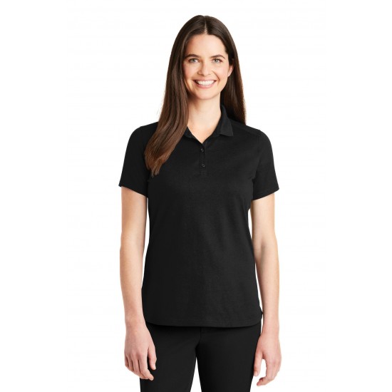 Port Authority Ladies SuperPro & Knit Polo. LK164 Port Authority Ladies SuperPro & Knit Polo. LK164