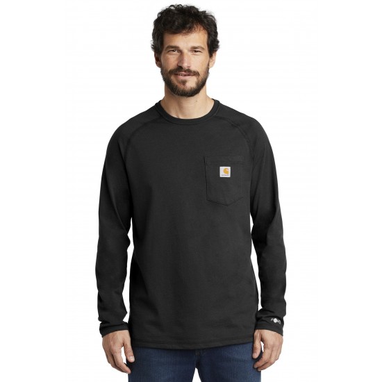 Carhartt - Force Cotton Delmont Relaxed Long Sleeve Tee - CT100393 Relaxed Long Sleeve Tee